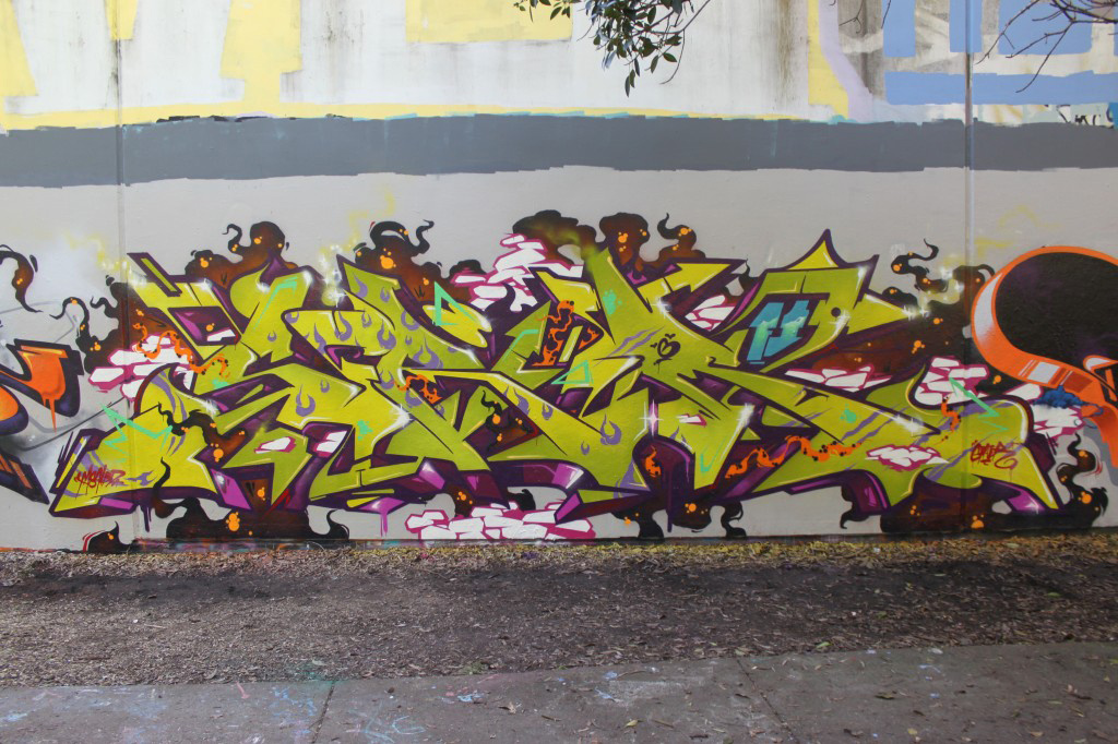 SIRUM, graffiti, Ironlak