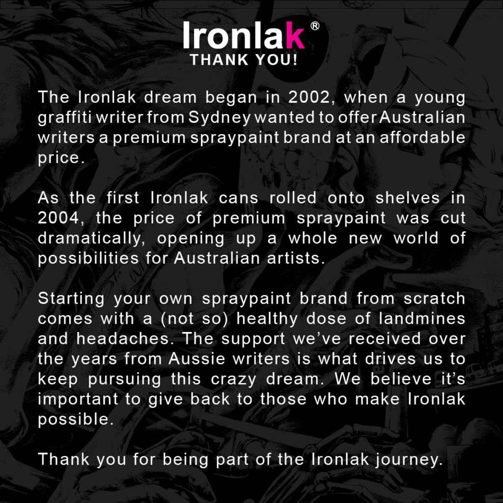 Event, Ironlak