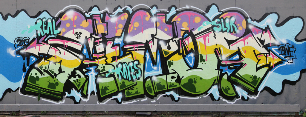 MEMOS, Dymskov, graffiti, Ironlak