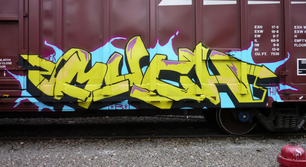 MUCH, The Midwest, graffiti, Ironlak