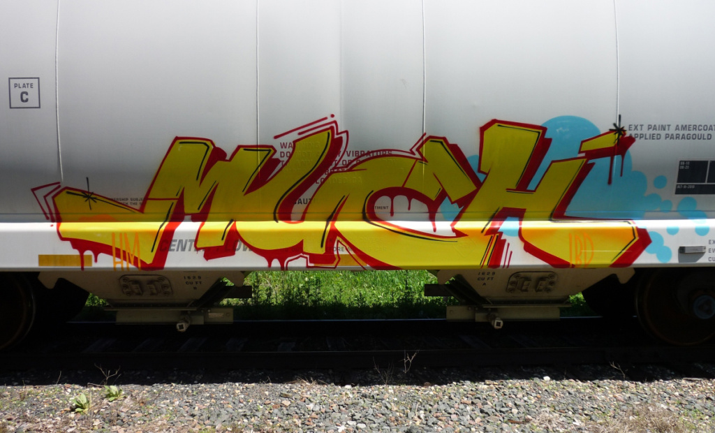 MUCH, The Midwest, graffiti, Ironlak