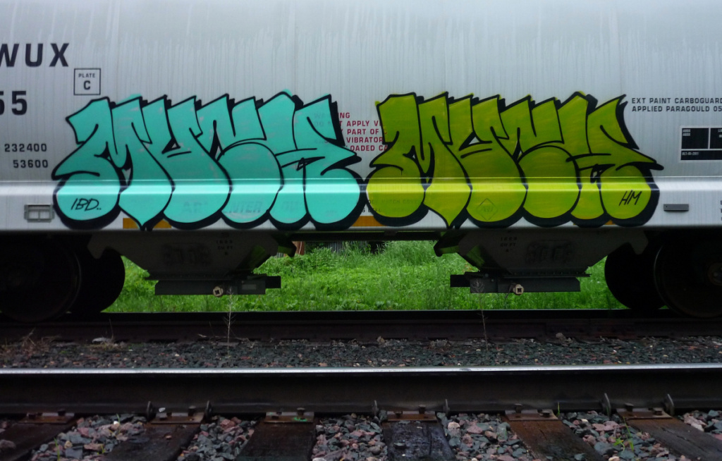 MUCH, The Midwest, graffiti, Ironlak