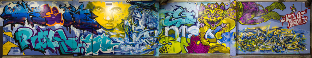 Linz, Reals, Sofles, Meks, Sauce, Tues, Vans the Omega, Treas, Adelaide, graffiti, Ironlak