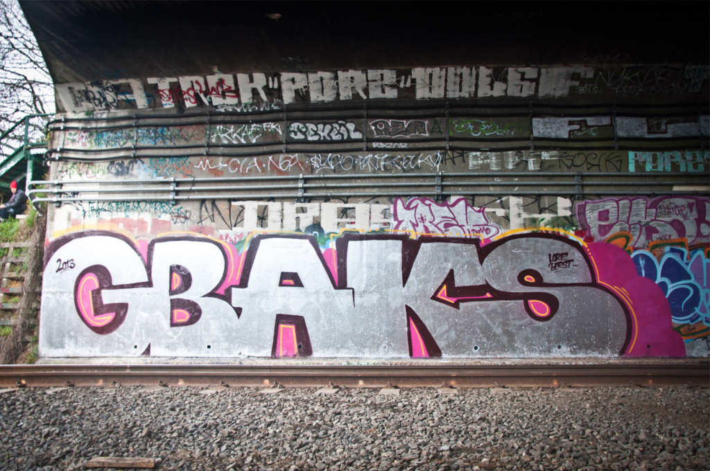 BERST, graffiti, Ironlak