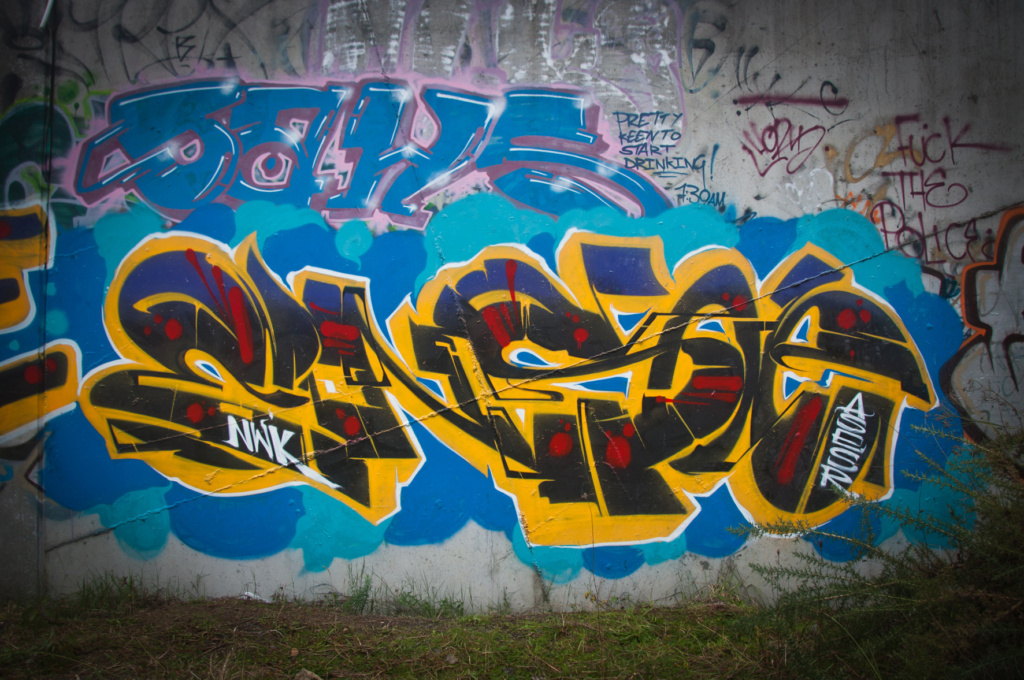 BERST, graffiti, Ironlak