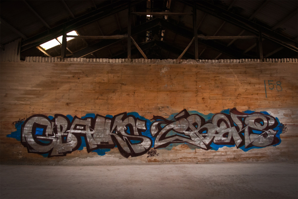 BERST, graffiti, Ironlak