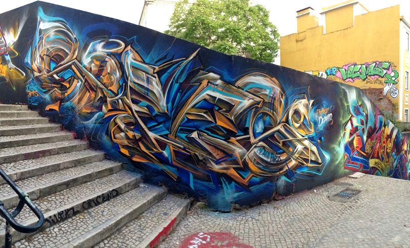 SOFLES, graffiti, Ironlak