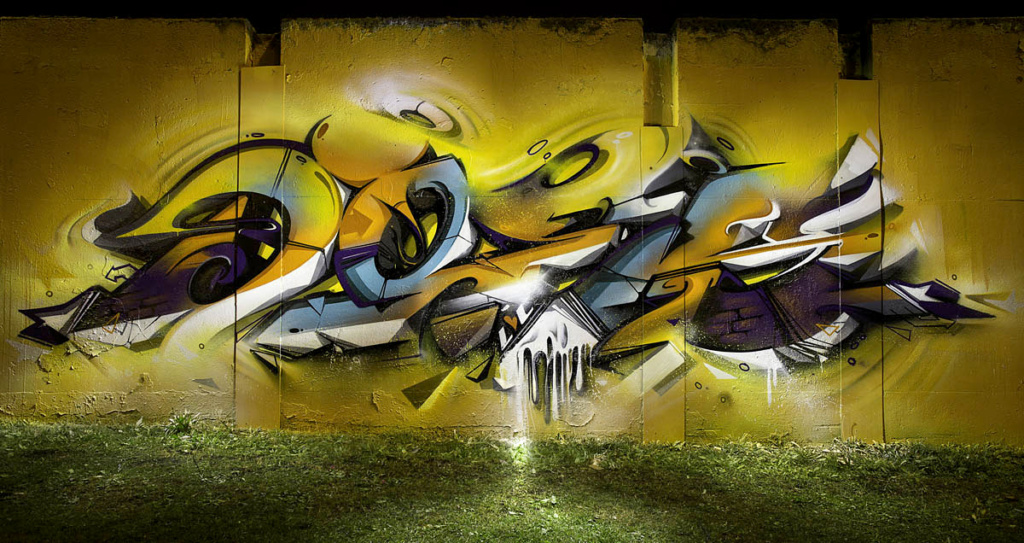 DOES, graffiti, Ironlak