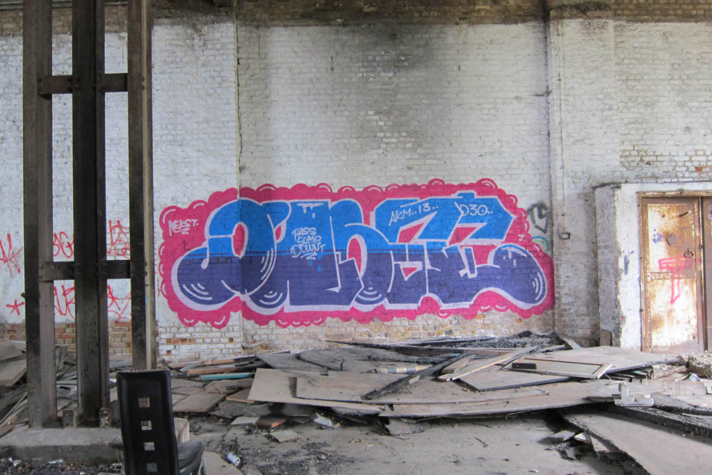 BOSNIA, graffiti, Ironlak