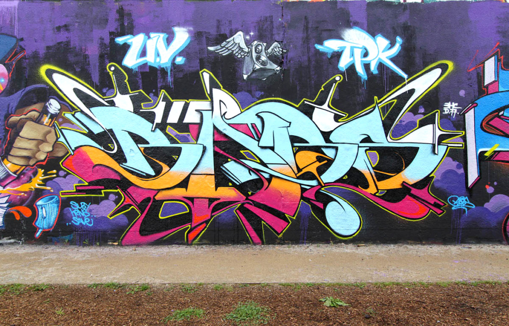 Paris, KATRE, Metro, graffiti, Ironlak