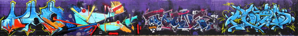 KATRE, France, Paris, Metro, graffiti, Ironlak