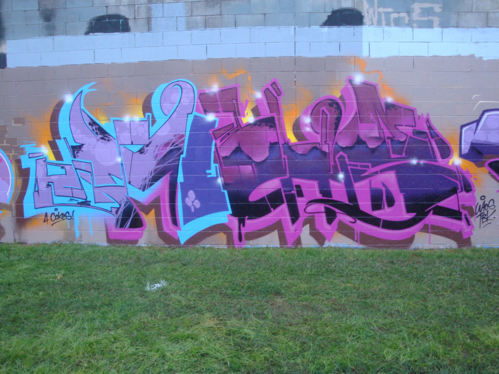 TUES, MEKS, REALS, MUCHO MUSTACHIO, THE ZOO KEEPER, graffiti, ironlak