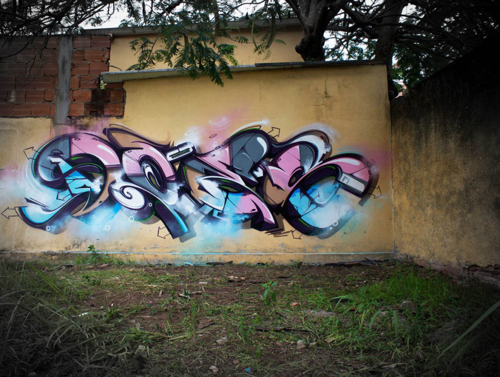 DOES, Rio De Janeiro, graffiti, Ironlak