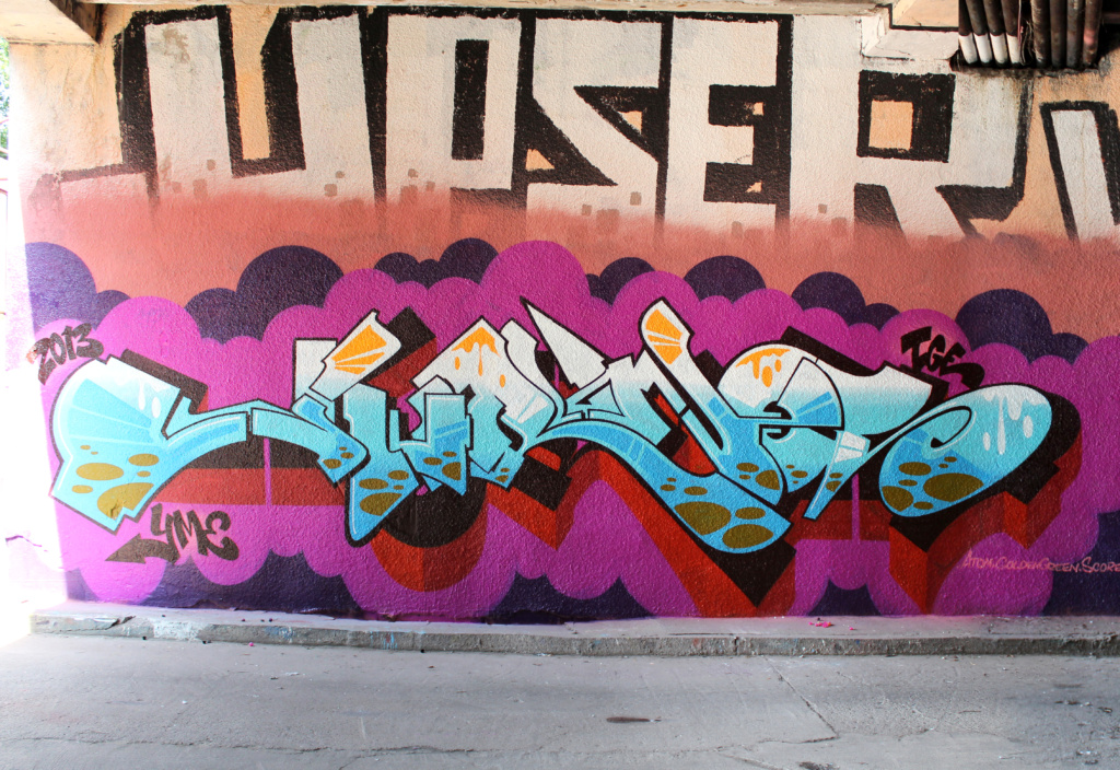 JURNE, Great, graffiti, Ironlak