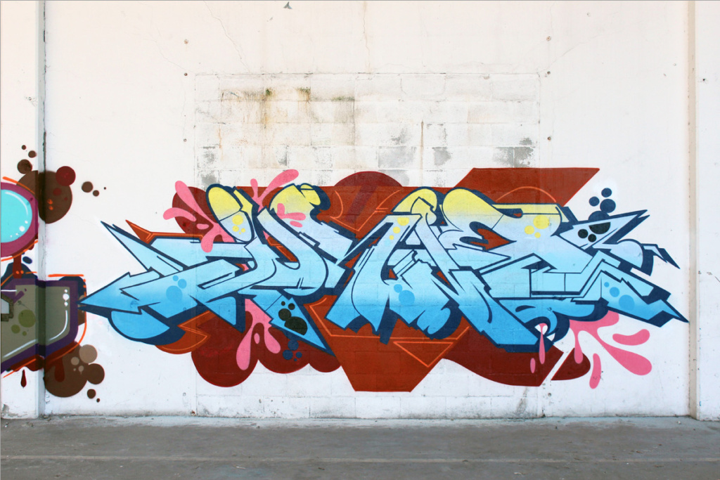 JURNE, Interior Design, graffiti, Ironlak