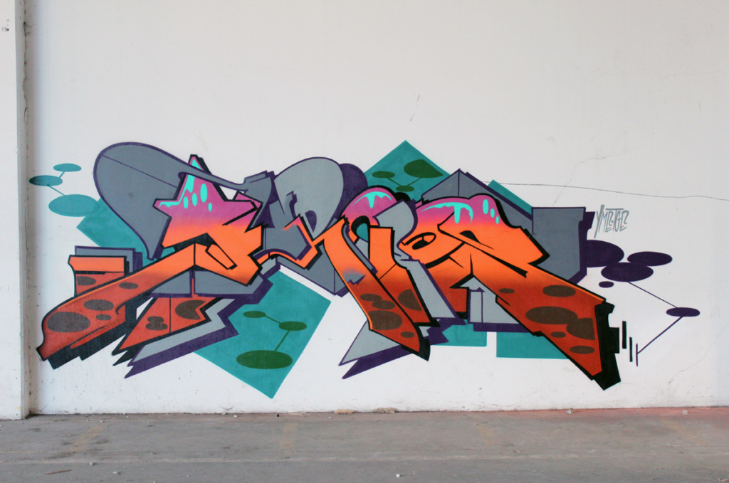 JURNE, Interior Design, graffiti, Ironlak