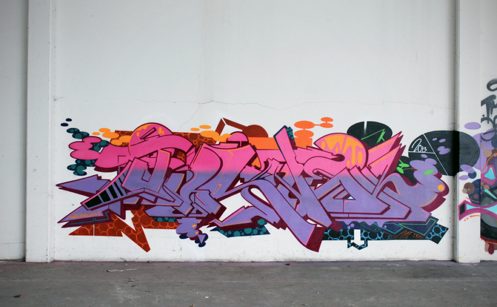 JURNE, Interior Design, graffiti, Ironlak