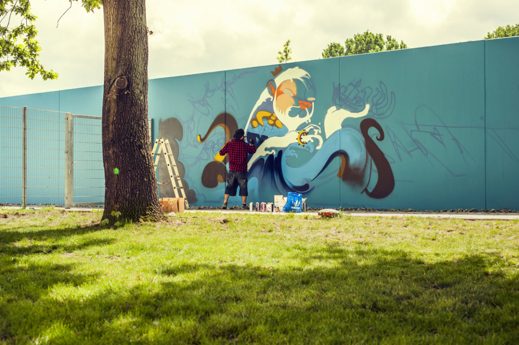 MR WANY, Germany, graffiti, Ironlak