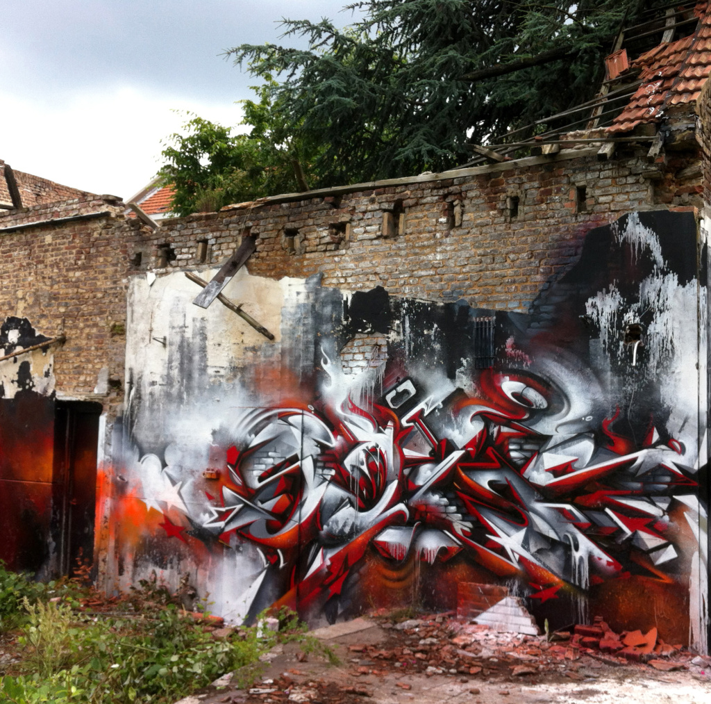 DOES, Netherlands, graffiti, Ironlak