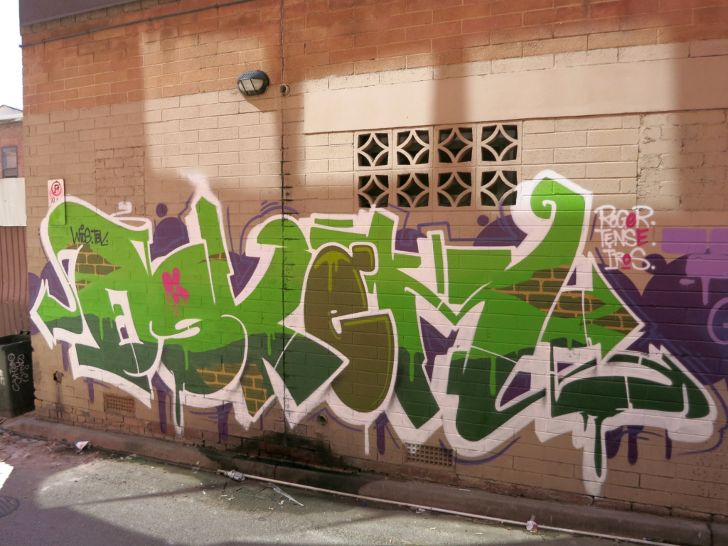 Adelaide, OSKEM, REALS. graffiti, Ironlak