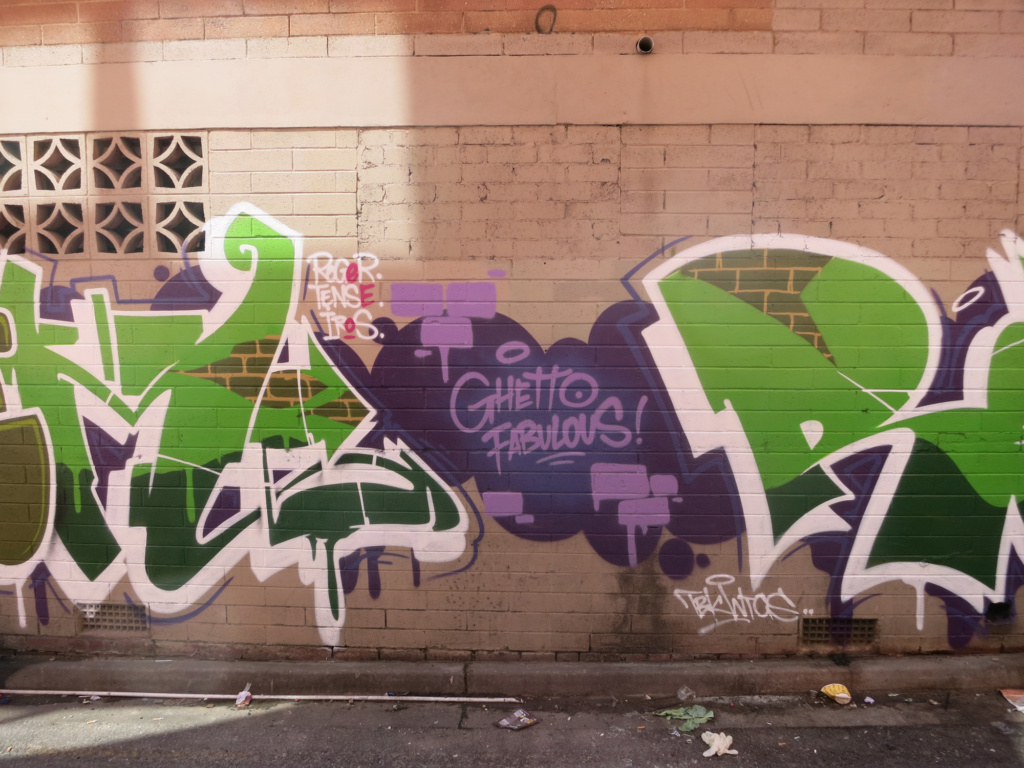 Adelaide, OSKEM, REALS, graffiti, Ironlak