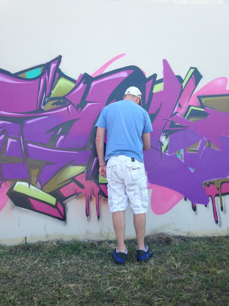 Fatty, TUES, YESMA, graffiti, Ironlak