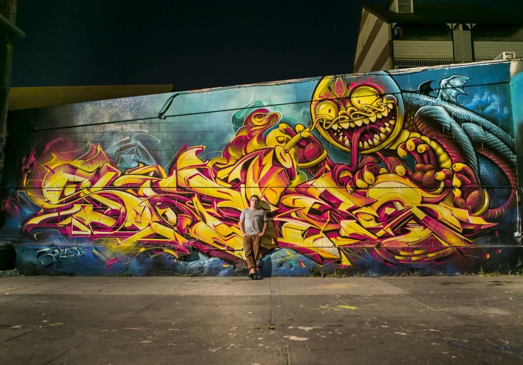 SOFLES. graffiti, Ironlak