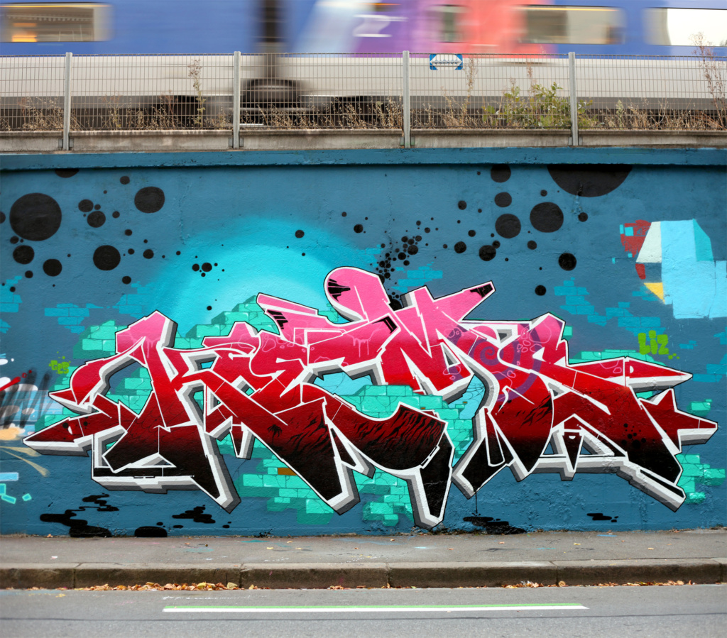KEMS, France, graffiti, Ironlak