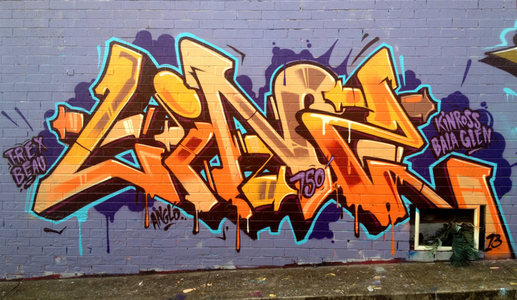 LINZ, graffiti, Ironlak