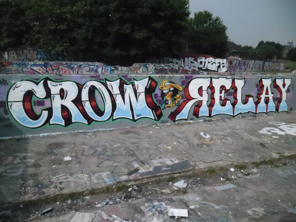 RELAY HA, London, graffiti, Ironlak