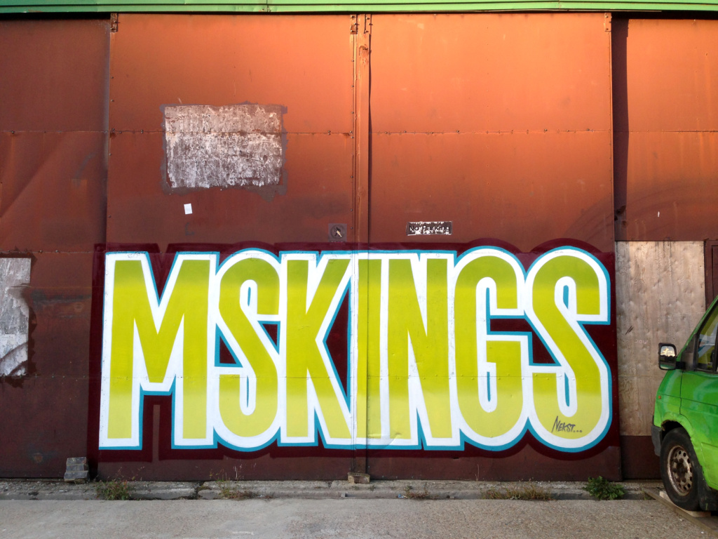 GARY, MSKINGS, graffiti, Ironlak