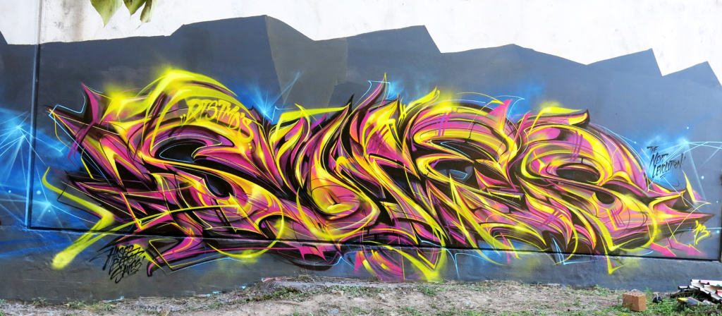 SOFLES, graffiti, Ironlak