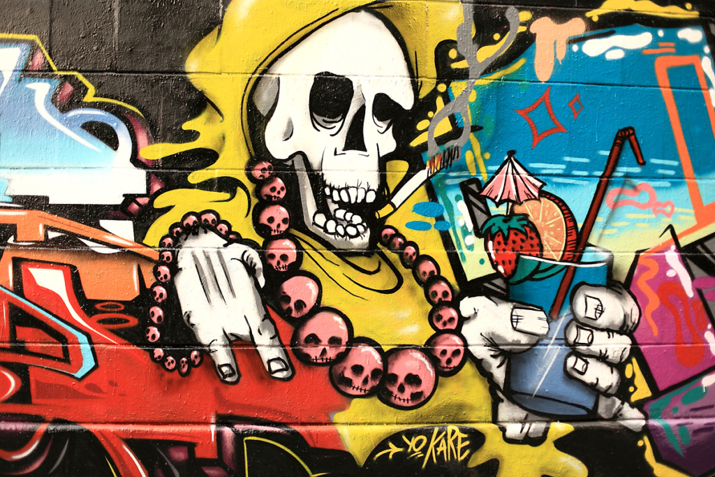 STORM, Vienna, graffiti, ironlak