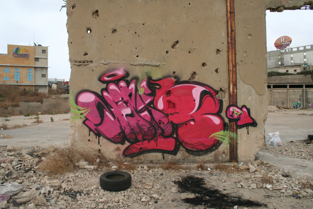 MR WANY, Lebanon, graffiti, Ironlak