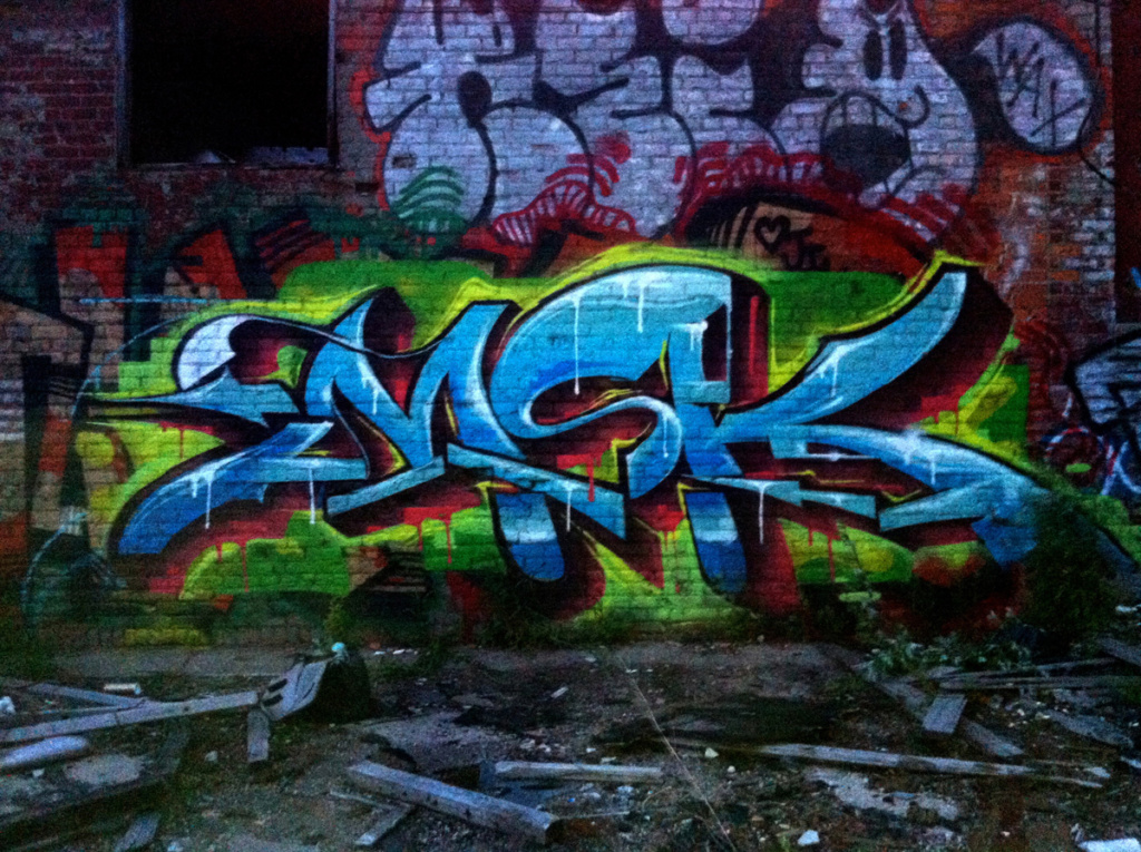 TRAV, MSK, graffiti, Ironlak