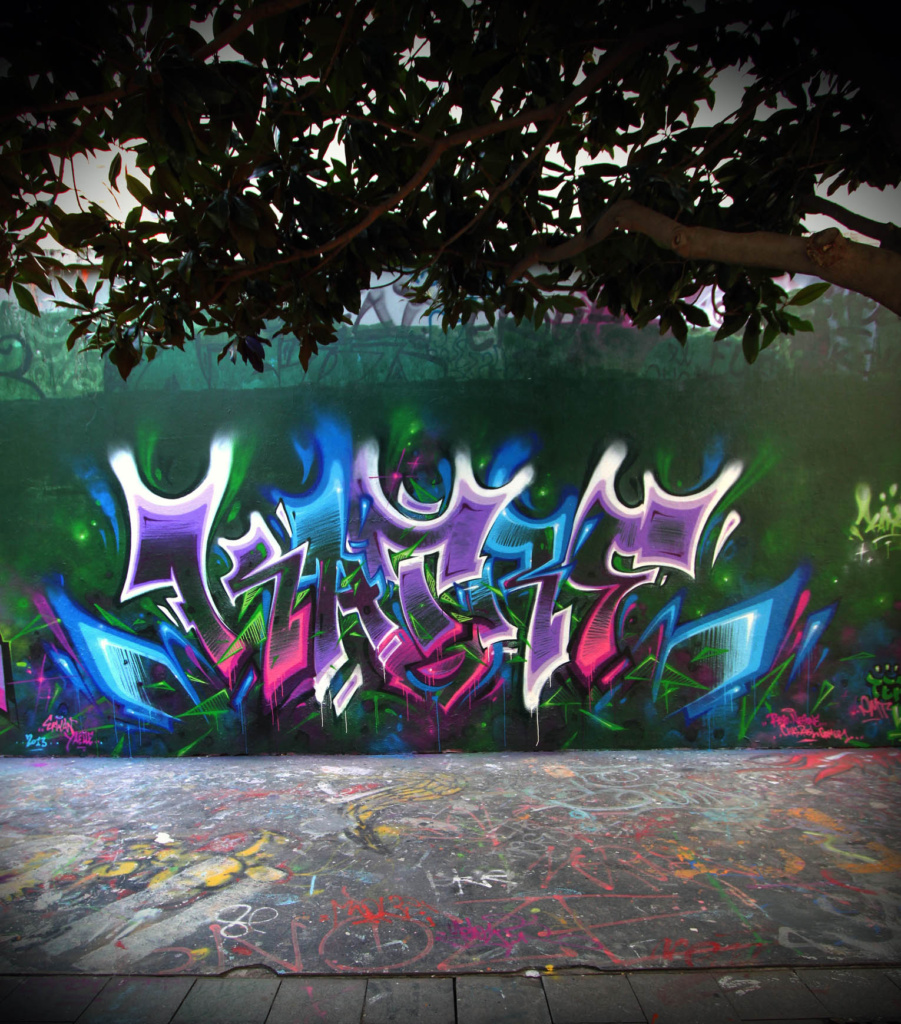 KATRE, paris, graffiti, Ironlak