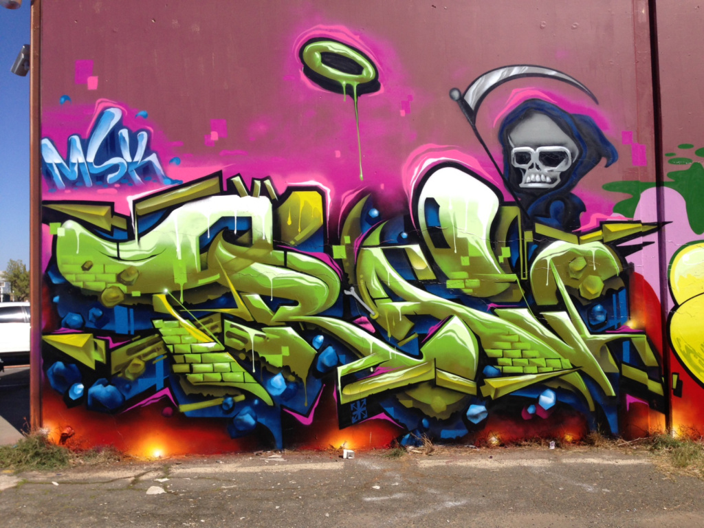 NEKST Forever, JURNE, TRAV, STEEL, graffiti, Ironlak