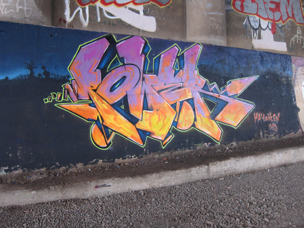 IronlakHalloween, graffiti, Ironlak