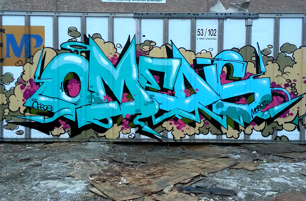 OMENS, artwork, ironlak