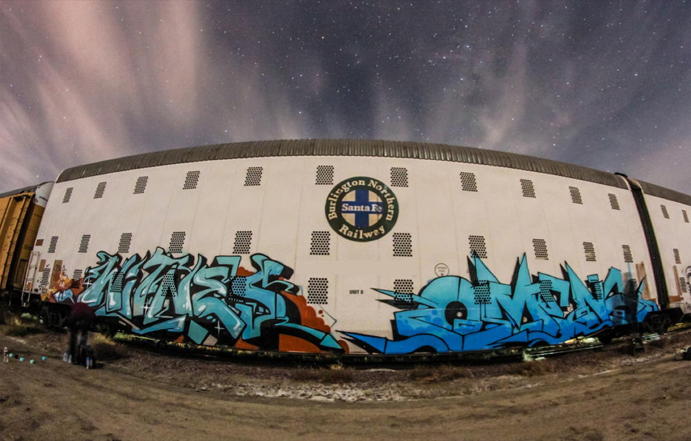 OMENS, WITNES, Denver, graffiti, Ironlak