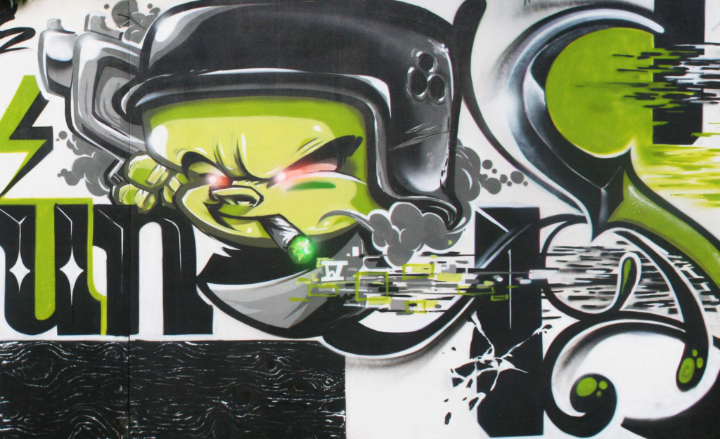 MR WANY, ROYAL ARENA, graffiti, Ironlak