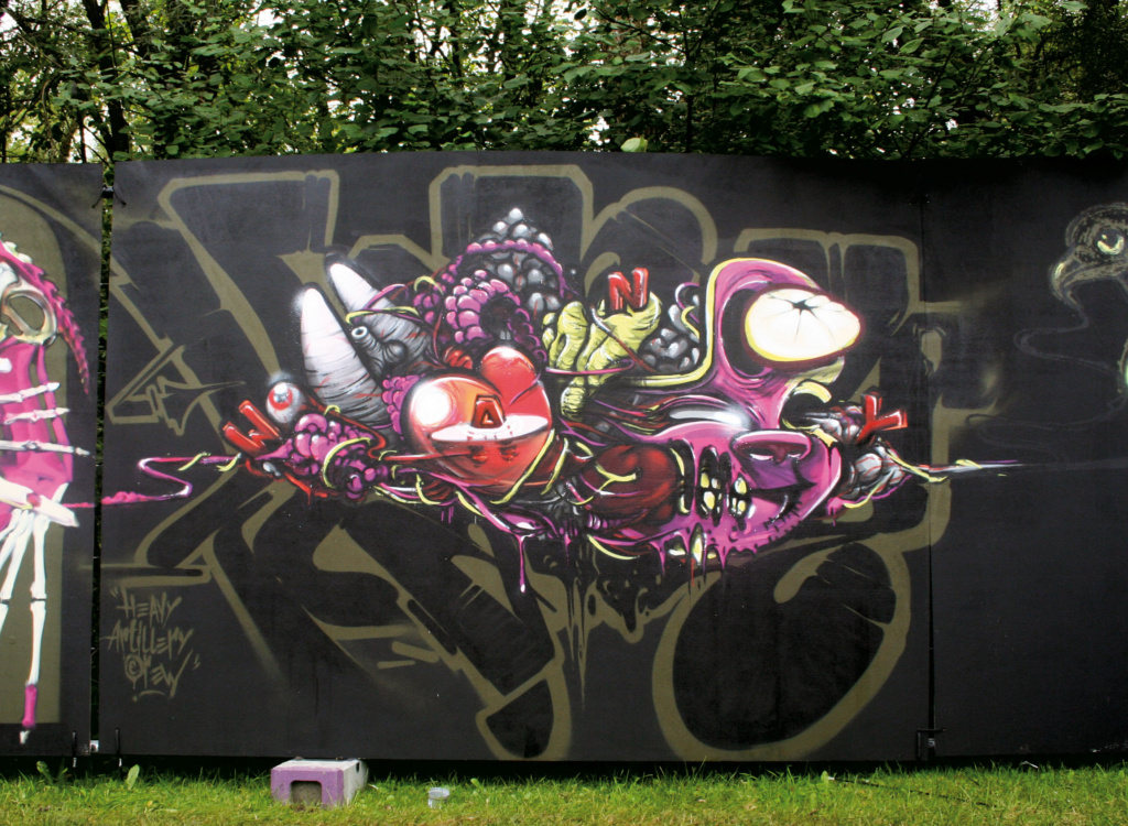 MR WANY, ROYAL ARENA, graffiti, Ironlak