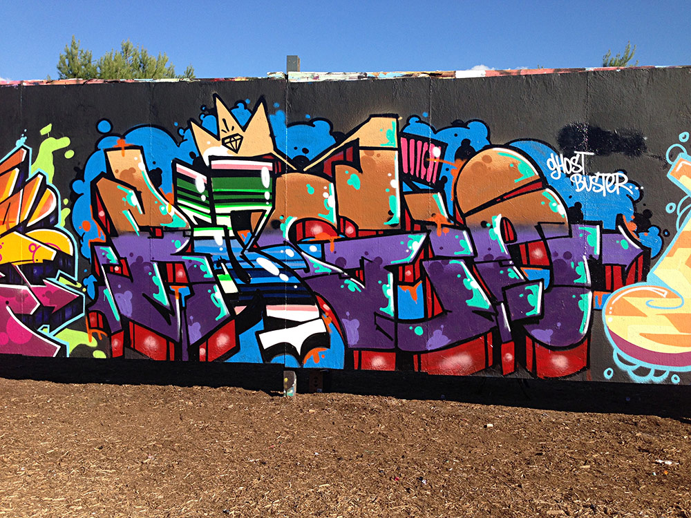 Writerz Blok, San Diego, JURNE, graffiti, Ironlak