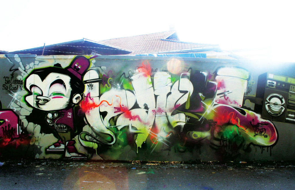 MR WANY, ROYAL ARENA, graffiti, Ironlak