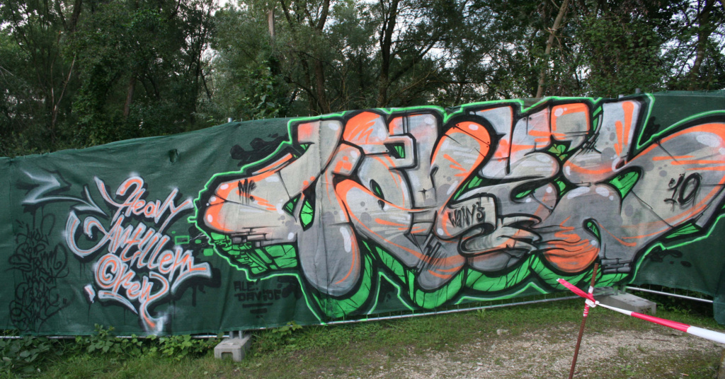 MR WANY, ROYAL ARENA, graffiti, Ironlak