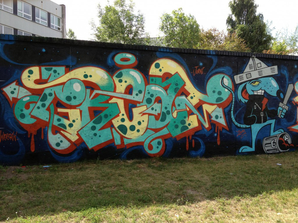 BATES, GREAT, graffiti, Ironlak