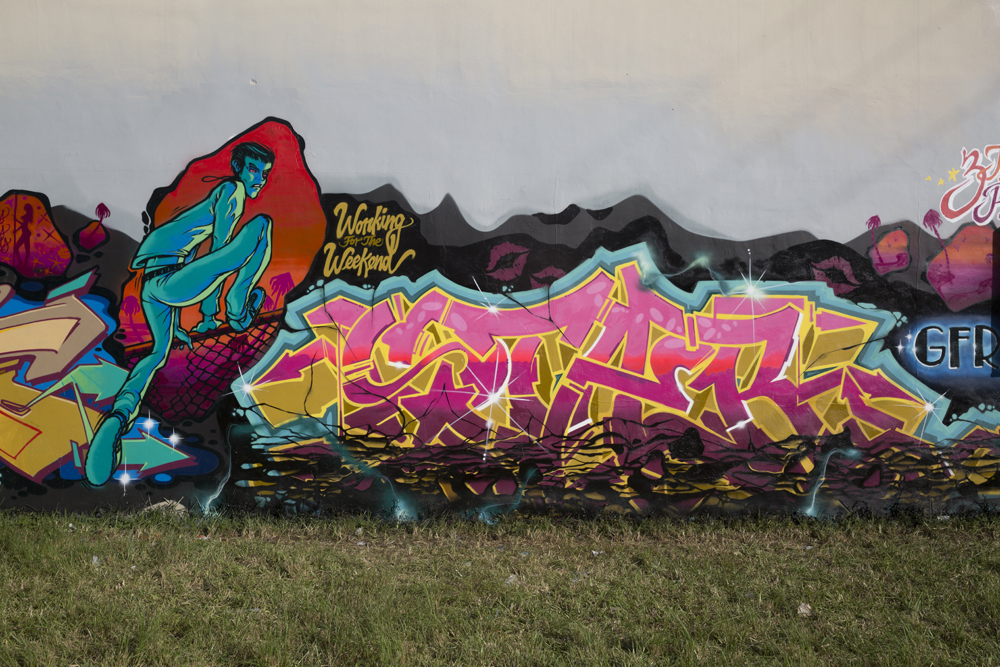 Art Basel, Miami, graffiti, ironlak