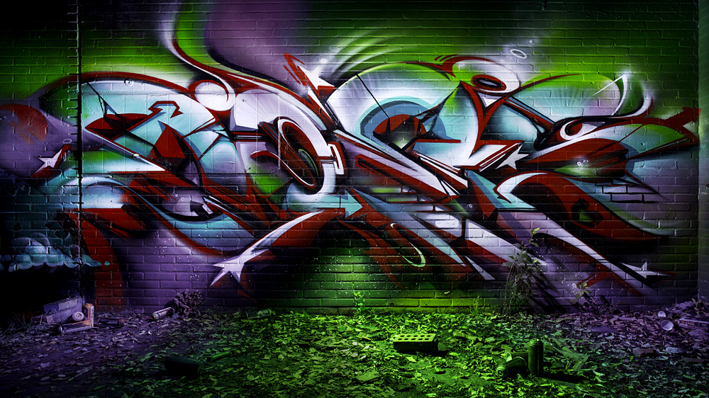 Florian Krause, DOES, graffiti, Ironlak