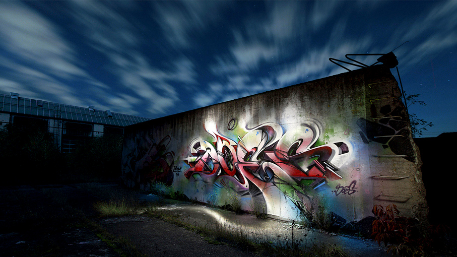 DOES, WADEZIG, graffiti, Ironlak