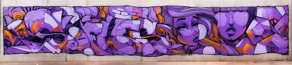 SOFLES, graffiti, Ironlak